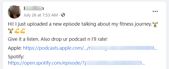 Promote your podcast on social media