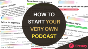 5 easy steps to start a podcast