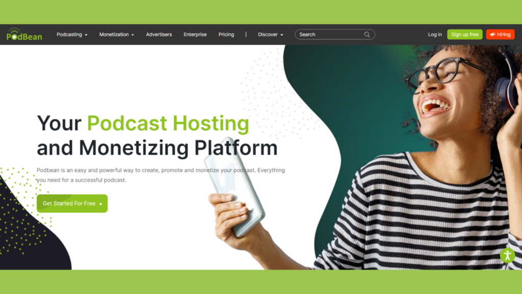 Podbean podcast hosting