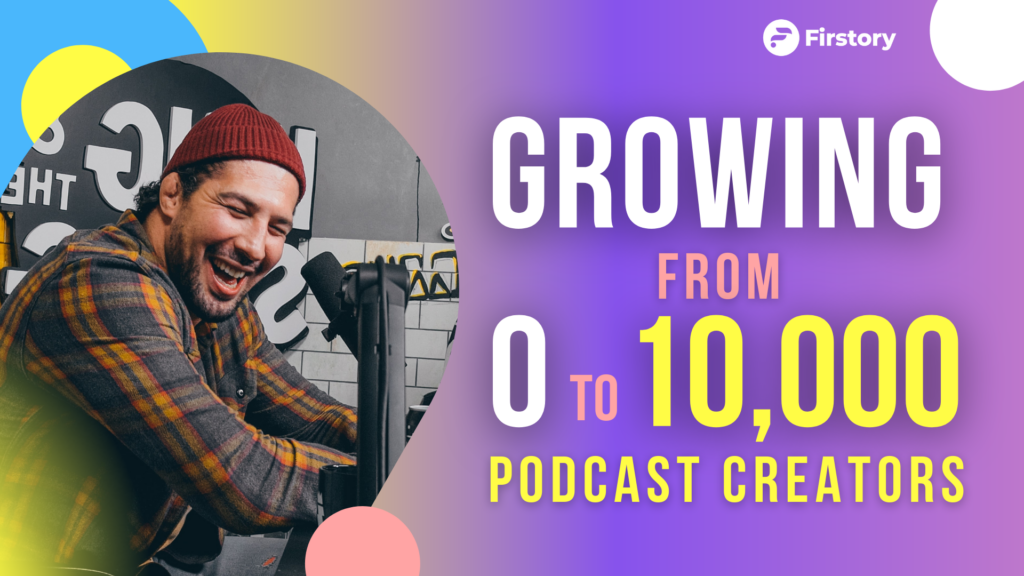 Firstory Milestone Road to 10000 Podcasters Growing the Business